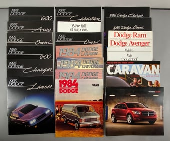 Group of Dodge Dealership Advertising Brochures