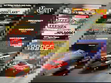 Group of Dodge Dealership Advertising Brochures