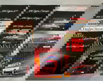 Group of 1980s - 1990s Dodge Dealership Advertising Brochures