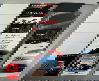Group of Dodge Dealership Advertising Brochures