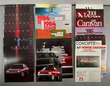 Group of Dodge Dealership Advertising Brochures