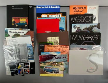 Group of Dealership Adveetising Brochures and More