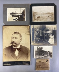 Group of 6 Antique Photographs