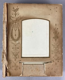 Antique Cabinet Card Photo Album