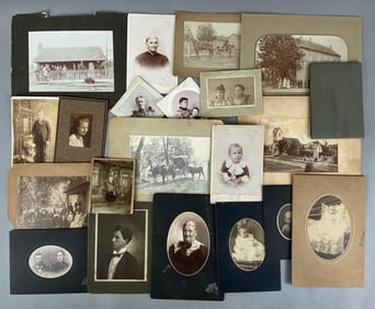 Group of Antique Cabinet Cards
