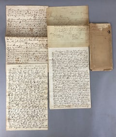 Group of 1800s Legal Documents