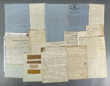 Group of Antique Legal Documents and More