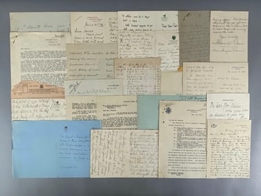 Group of Assorted Vintage Documents and Letters