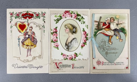 Postcards - 3 Winsch Valentine Thoughts