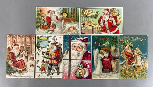 Postcards - 7 Santa