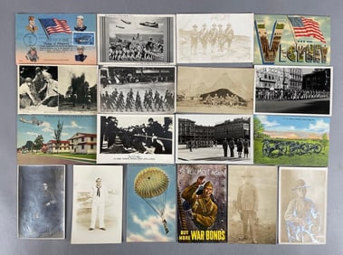 Postcards - 50+ Military