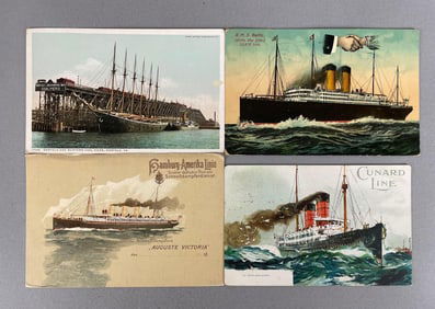 Postcards - 18 Ships