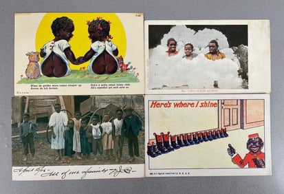 Postcards - 15 Black Americana