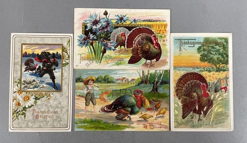 Postcards - 25 Thanksgiving