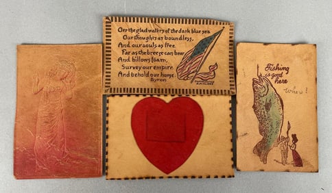 Postcards - 40 Leather