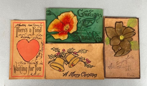 Postcards - 40 Leather