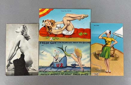 Postcards - 28 Pin-Up