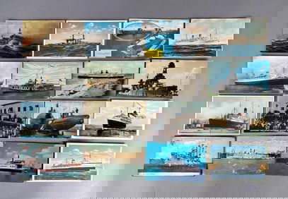 Postcards - 50+ Military Ship and More