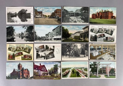 Postcards - 80 Michigan State Views