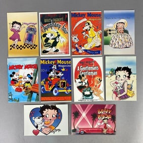 Postcards - 60+ Walt Disney and Betty Boop