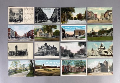 Postcards - 80 Michigan State Views