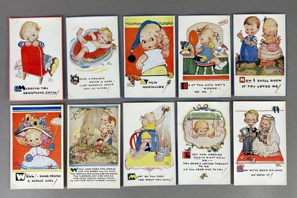 Postcards - 10 Mabel Lucie Attwell Children