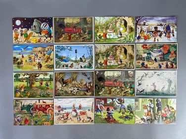 Postcards - 26 Dresses Animals