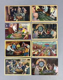 Postcards - 8 Las Vegas Gambling
