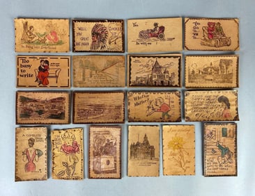 Postcards - 40+ Leather