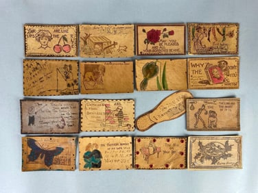 Postcards - 50 Leather