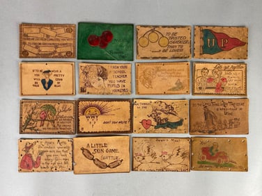 Postcards - 70+ Leather