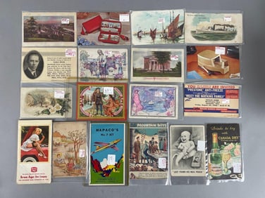 Postcards - 70+ Advertising