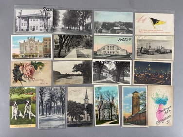 Postcards - Approximately 200 Illinois