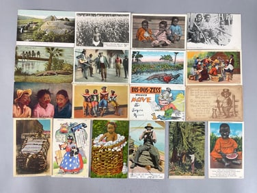 Postcards - 100+ Black Americana