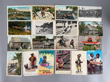 Postcards - 100+ Black Americana