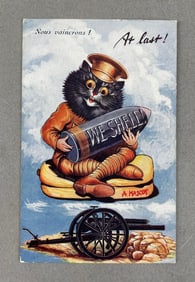 Tuck Louis Wain The Shell Mascot Postcard