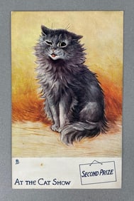 Tuck Louis Wain At The Cat Show Postcard