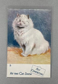 Tuck Louis Wain At The Cat Show Postcard