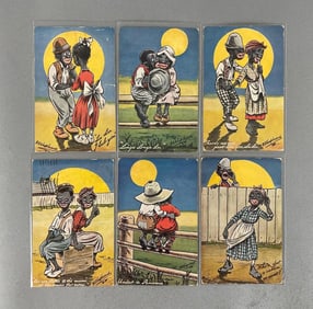 Postcards- Set of 6 Tuck Coons Cooning Series II