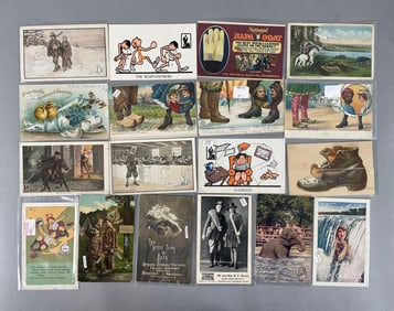 Postcards - 130+ Clothing and Shoe Advertising