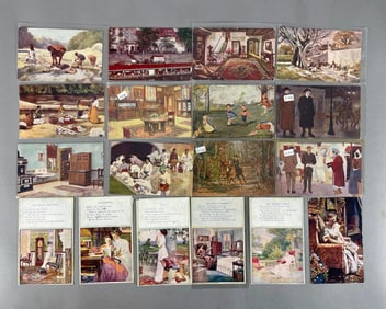 Postcards - 70+ Advertising Back Calendar