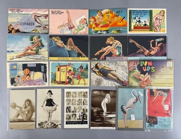 Postcards - Approximately 500 Risque