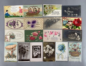 Postcards - Approximately 500 Birthday Greetings