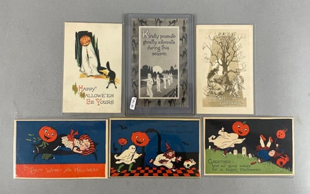 Postcards - 6 Halloween