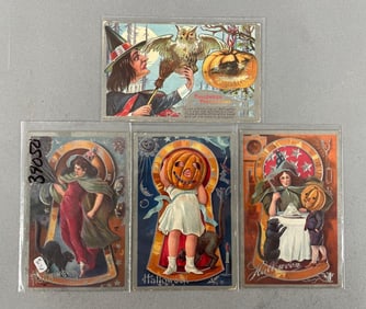 Postcards - 4 Halloween