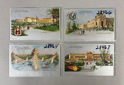 Postcards - 20 Transparency HTL St. Louis 1904 Worlds Fair