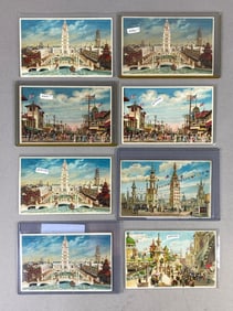 Postcards - 8 HTL Koehler Coney Island New York