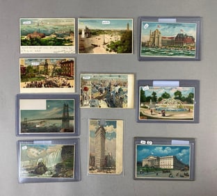 Poatcards - 10 HTL Koehler New York, New Jersey, and Washington DC