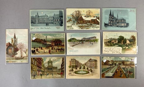 Postcards -10 HTL Foreign and More