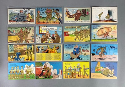 Postcards - 250+ Military Comics and More